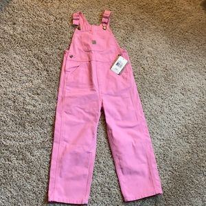 Carhartt pink overalls